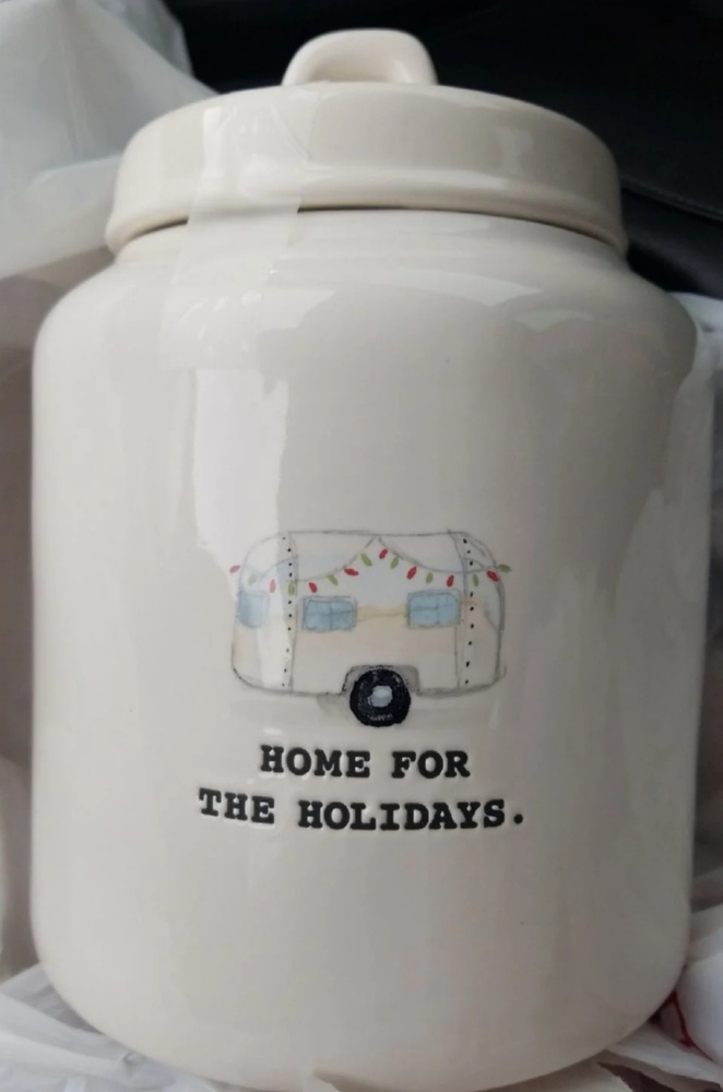 Rae Dunn holiday jar